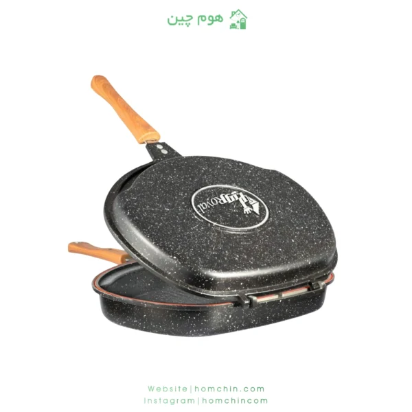 تابه رژیمی دوطرفه دو رو گرانیت رویال مدل دیاموند سایز 36