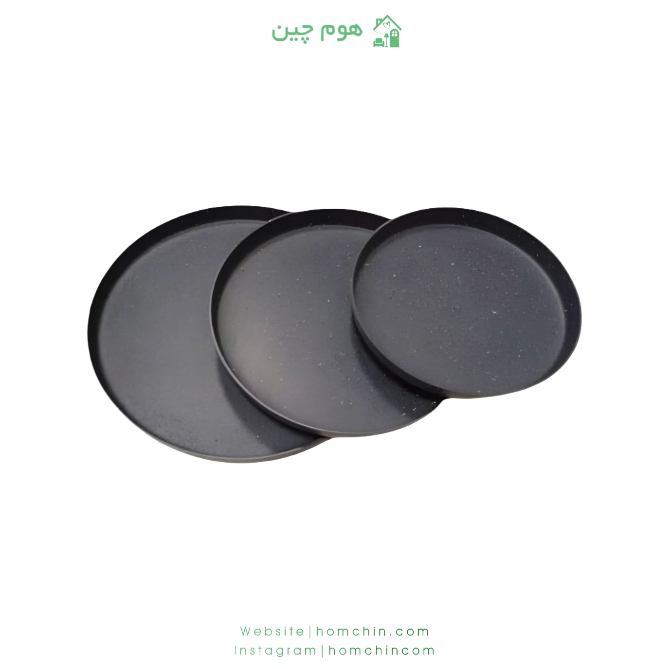 royal_fonix_3pcs_double_sided_granite_pizza_maker_set_homchin_com سرویس 3 پارچه پیتزا پز رویال دو رو گرانیت مدل فونیکس