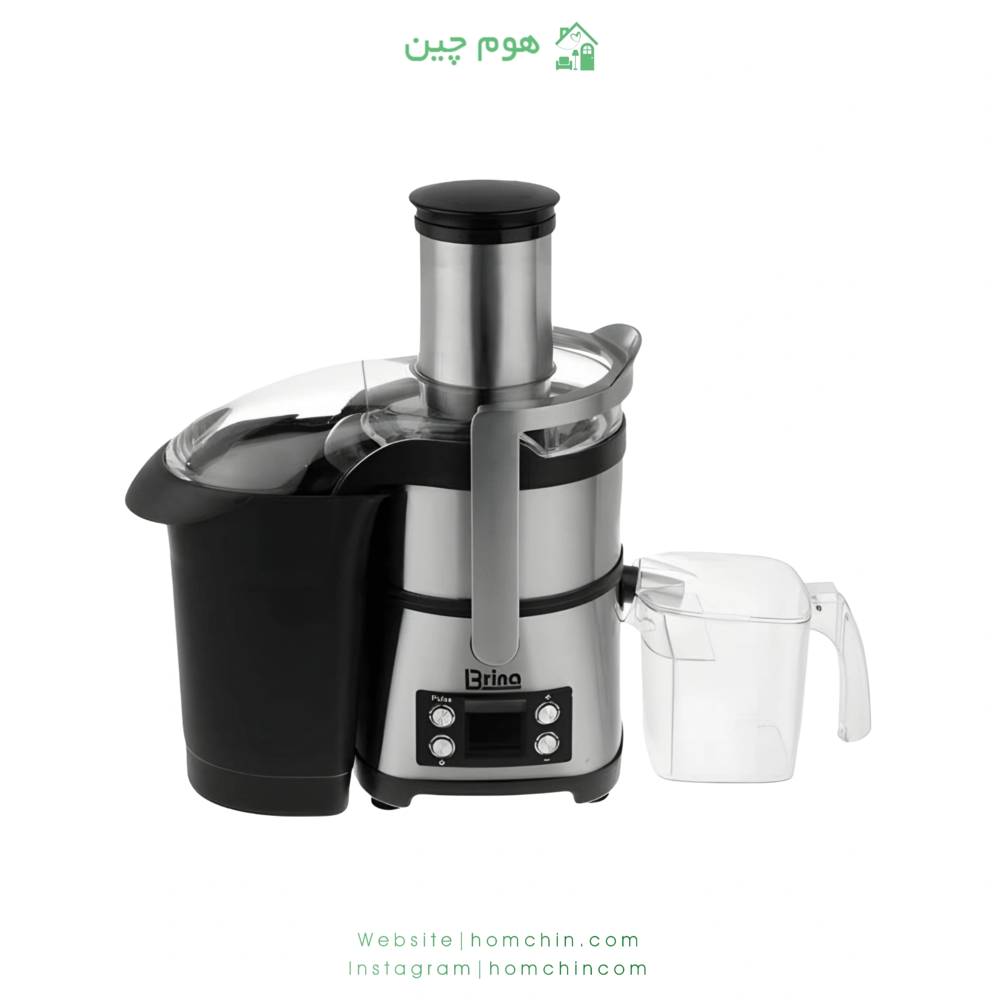 brina-bjb324-4in1-juicer-homchin-com7 آبمیوه گیری چهار کاره دیجیتال برینا مدل 324 BJB